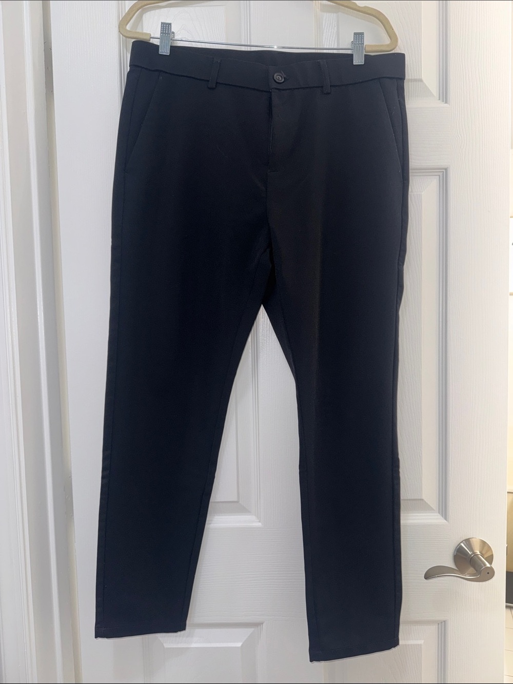 Classic Black Men's Dress Pants - Modern Tailored Fit